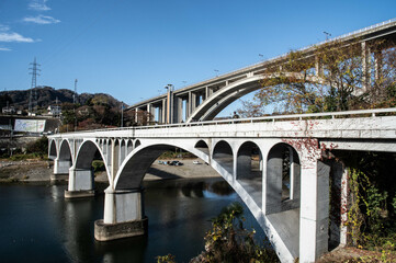 Naklejka premium Bridge