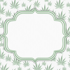 Green weed background