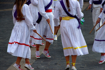 Folk dance from the Basque Country