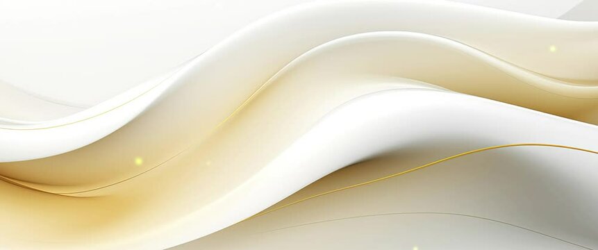 Anamorphic video elegant black and white abstract wave motion background