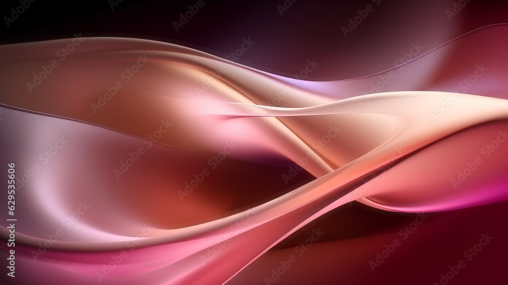 Poster abstract background with waves. wallpapers in the style of fine lines and delicate curves. light mag