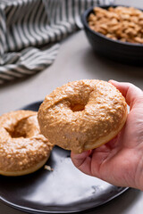 donuts with different flavors