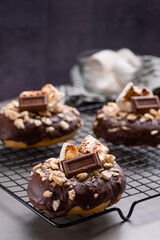 donuts with different flavors