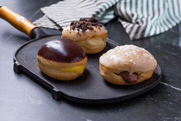 donuts with different flavors
