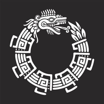 Quetzalcoatl Ouroboros Aztec Serpent Mayan Inca Toltec