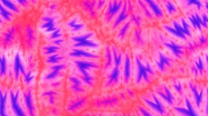 Obraz premium Generative AI : Pink Batik Classic Backgrounds. Vibrant Cute Background Pink Watercolor Distressed Dyed Background. Flowing Splattered Dye Art. Tie Dye Wet Wash. Abstract Watercolor Ink Art.
