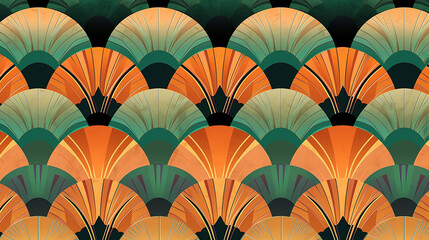 art deco pattern background desing 