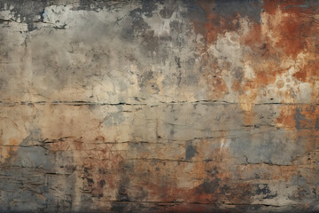 Uneven Grunge Material Background. Generative AI