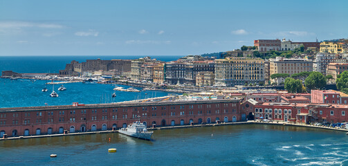 Fototapeta premium Naples panorakic view