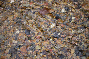 stones in water