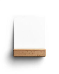 Card on Holder Flatlay