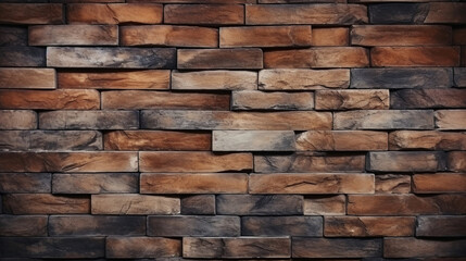 Explore our captivating black and brown brick wall texture. Perfect for interior design and artistic projects.