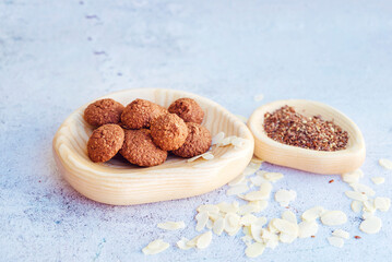 Healthy Sugar Free Almond Biscuits 