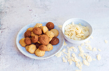 Healthy Sugar Free Almond Biscuits 