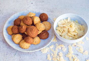 Healthy Sugar Free Almond Biscuits 