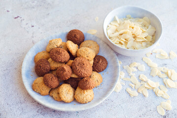 Healthy Sugar Free Almond Biscuits 