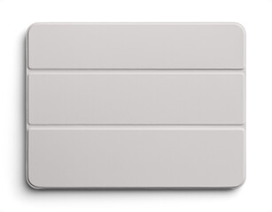 White Mockup Tablet 11inch with Closed Case