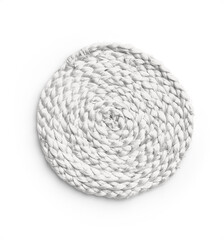 White Rattan Place Mat