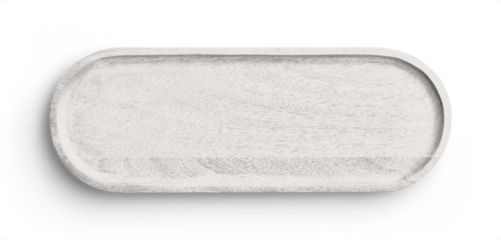 White Wooden Tray
