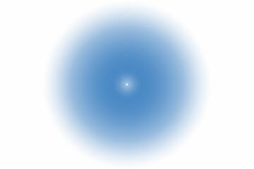 Schöner Hintergrund mit kreisrundem, blauen Farbverlauf - hellblau und weiße Fläche, mit weißem Zentrum