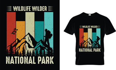 Wildlife Wilder T Shirt Design