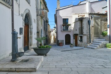 The Molise village of Larino, Italy.