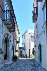 The village of Alberona in Puglia, Italy.