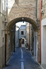 The Apulian village of Biccari, Italy.