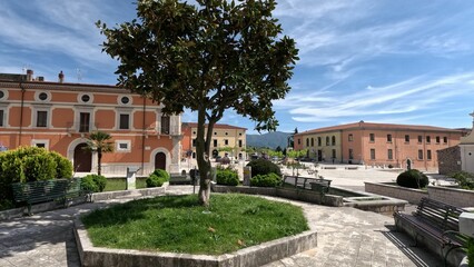 The Campania village of Cerreto Sannita, Italy.