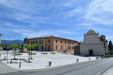 The Campania village of Cerreto Sannita, Italy.