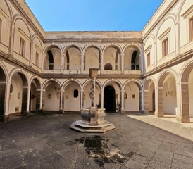 Fototapeta premium The museum of San Martino in Naples, Italy.