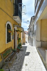 The village of Sant'Angelo dei Lombardi in Campania, Italy.