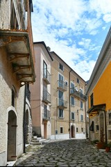 The village of Nusco in Campania, Italy.