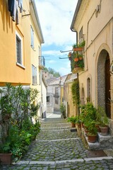 The village of Nusco in Campania, Italy.