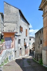 Obraz premium The historic village of Subiaco, Italy
