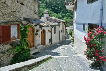 Fototapeta na wymiar The village of Tagliacozzo, Italy.
