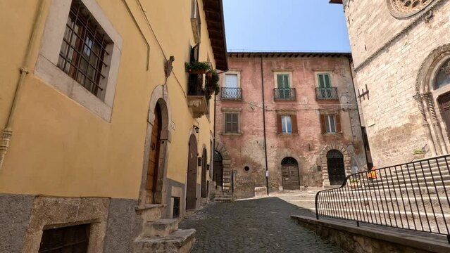 The village of Tagliacozzo, Italy.