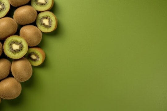 Kiwi background. Generate Ai