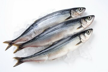 Naklejka premium Mackerel ice. Generate Ai