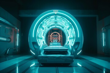 Mri scan device. Generate AI