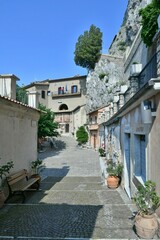 The historic village of Cervara di Roma, Italy.