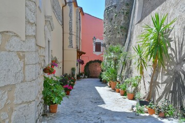 Fototapeta na wymiar The Campanian village of Ciorlano, Italy.