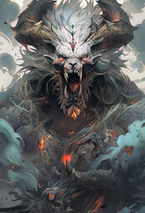 Exceptional TCG creature card: Immerse in its intricate design, blending fantasy and strategy. A must-have for every game developer