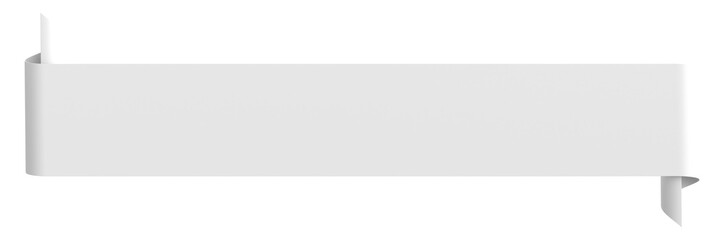 Header label. Title label. 3D illustration.