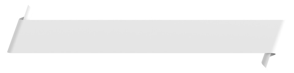 Header label. Title label. 3D illustration.