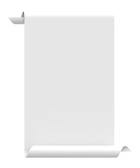 Text box. 3D label. 3D illustration.