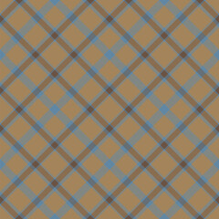 Plaid pattern seamless. Check fabric texture. Stripe square background. Vector textile design.