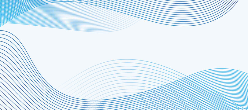 Free Vector  Blue curve background
