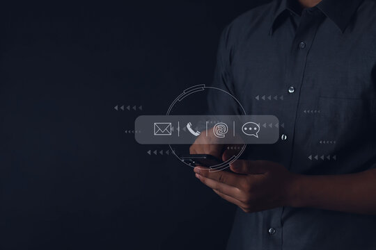 Contact us or customer support hotline where people are connected (email, address, live chat, wifi internet)	
