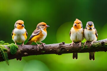 Fototapeta premium robin on a branch